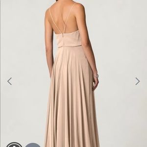 The Inesse chiffon bridesmaid dress.